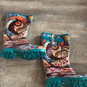 Nomad rain boots size 8